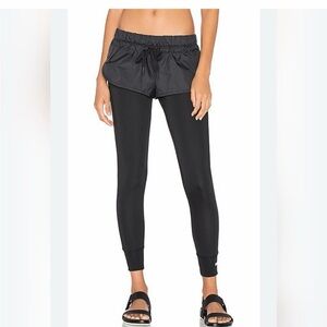 adidas x stella mc cartney Black Women's Leggings with Overlay Shorts